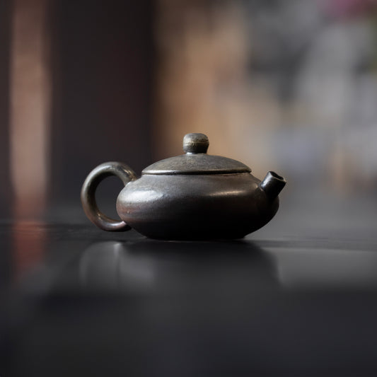 pottery naturally patinated Gongfu tea