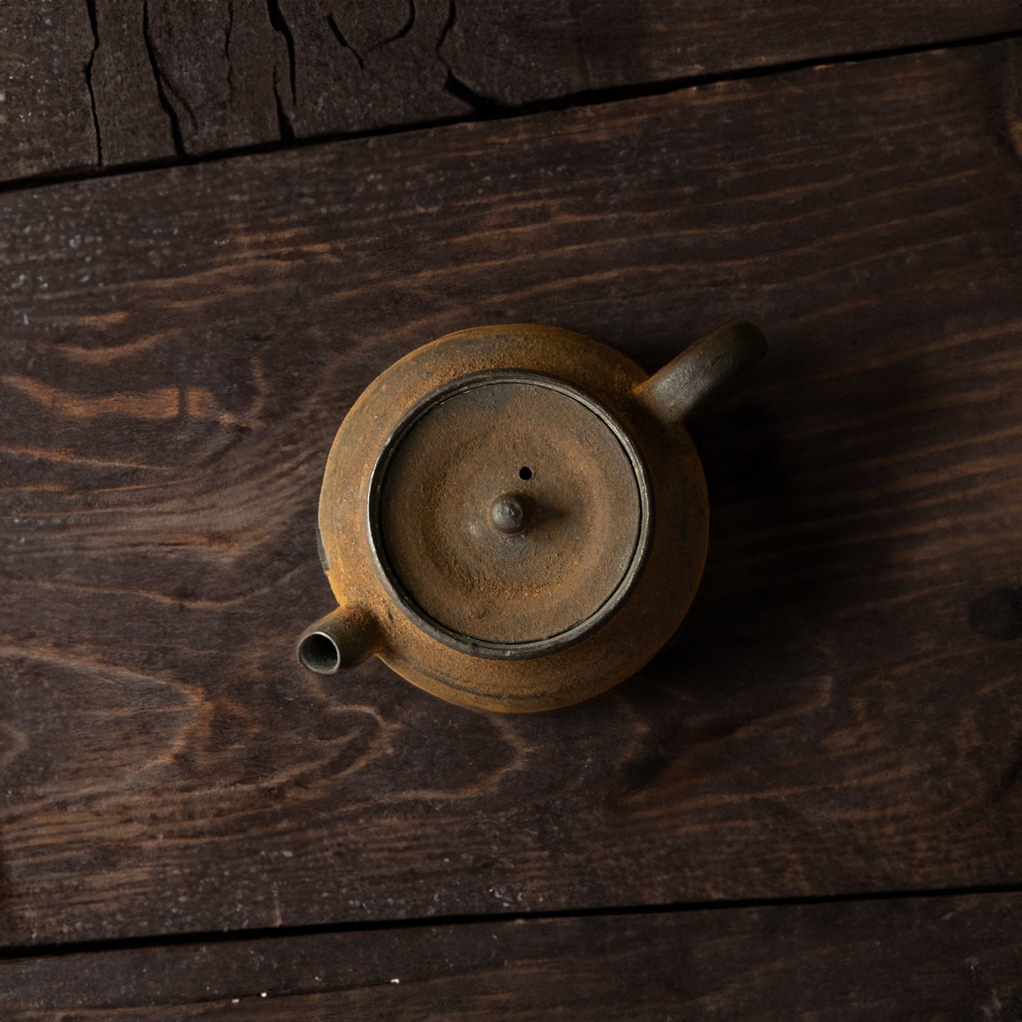 Unglazed Clay Teapot