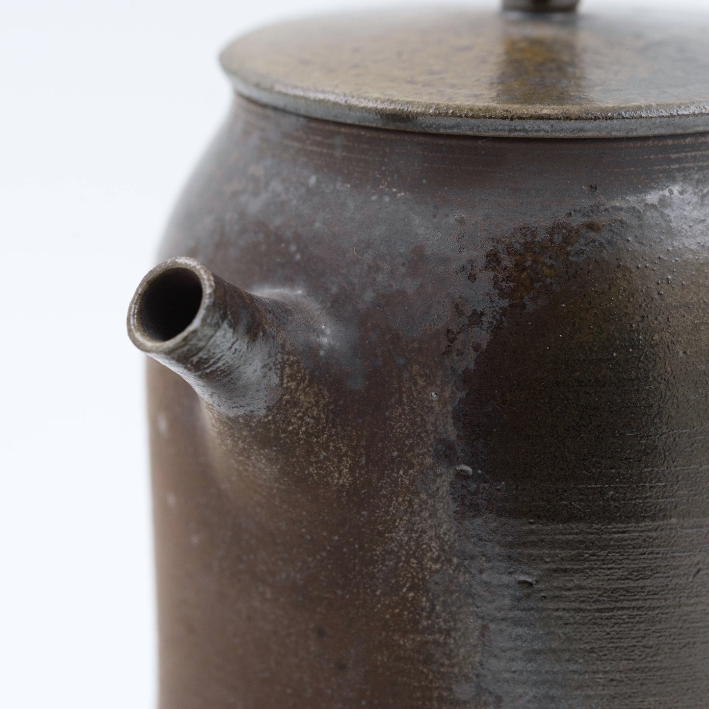 Kiln-fired handmade teapot with creative vintage design