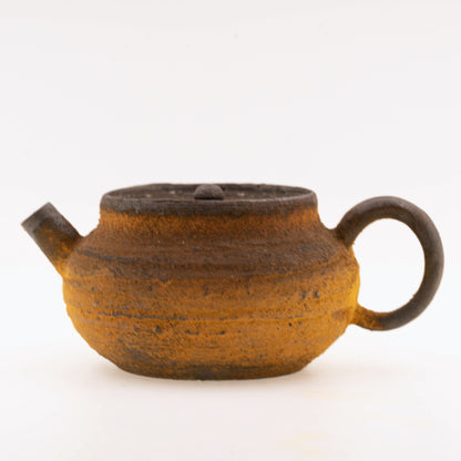 Unglazed Clay Teapot