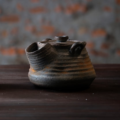 Hand-Made  Retro Wabi-Sabi  Material teapot