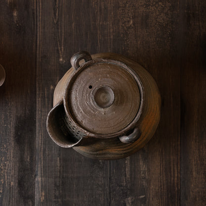 Hand-Made  Retro Wabi-Sabi  Material teapot