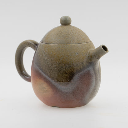 Teapot Wood Fired Teapot Fine Clay Pine Wood Charcoal Firing